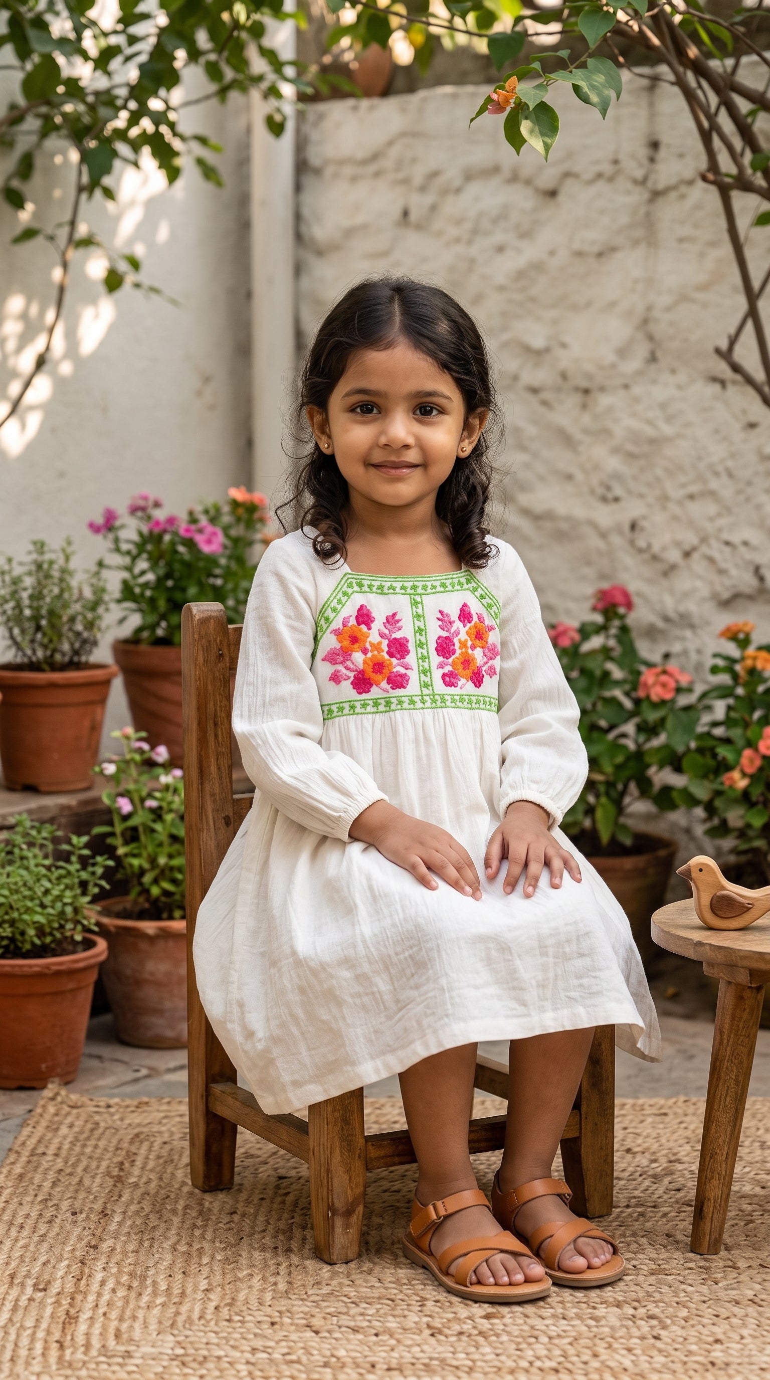Floral Garden Cotton Dress