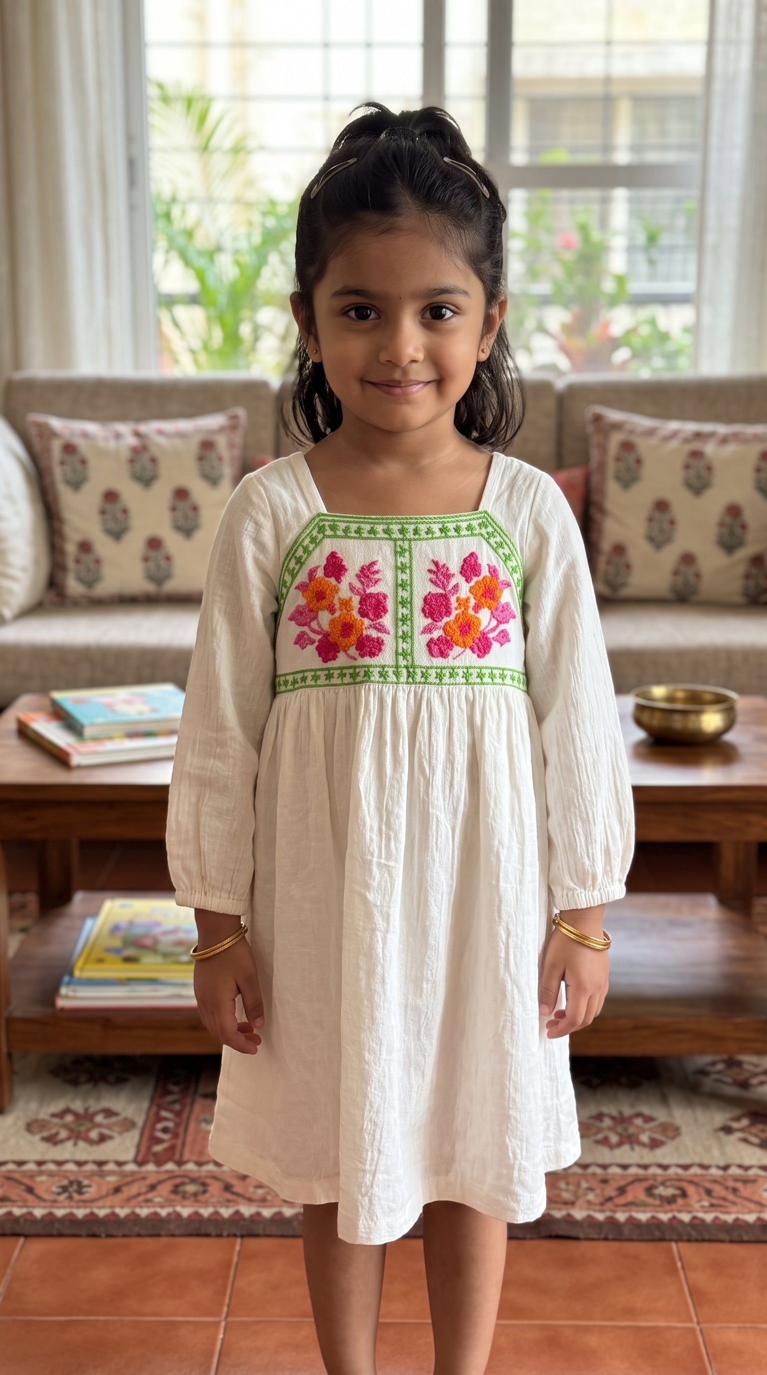 Floral Garden Cotton Dress