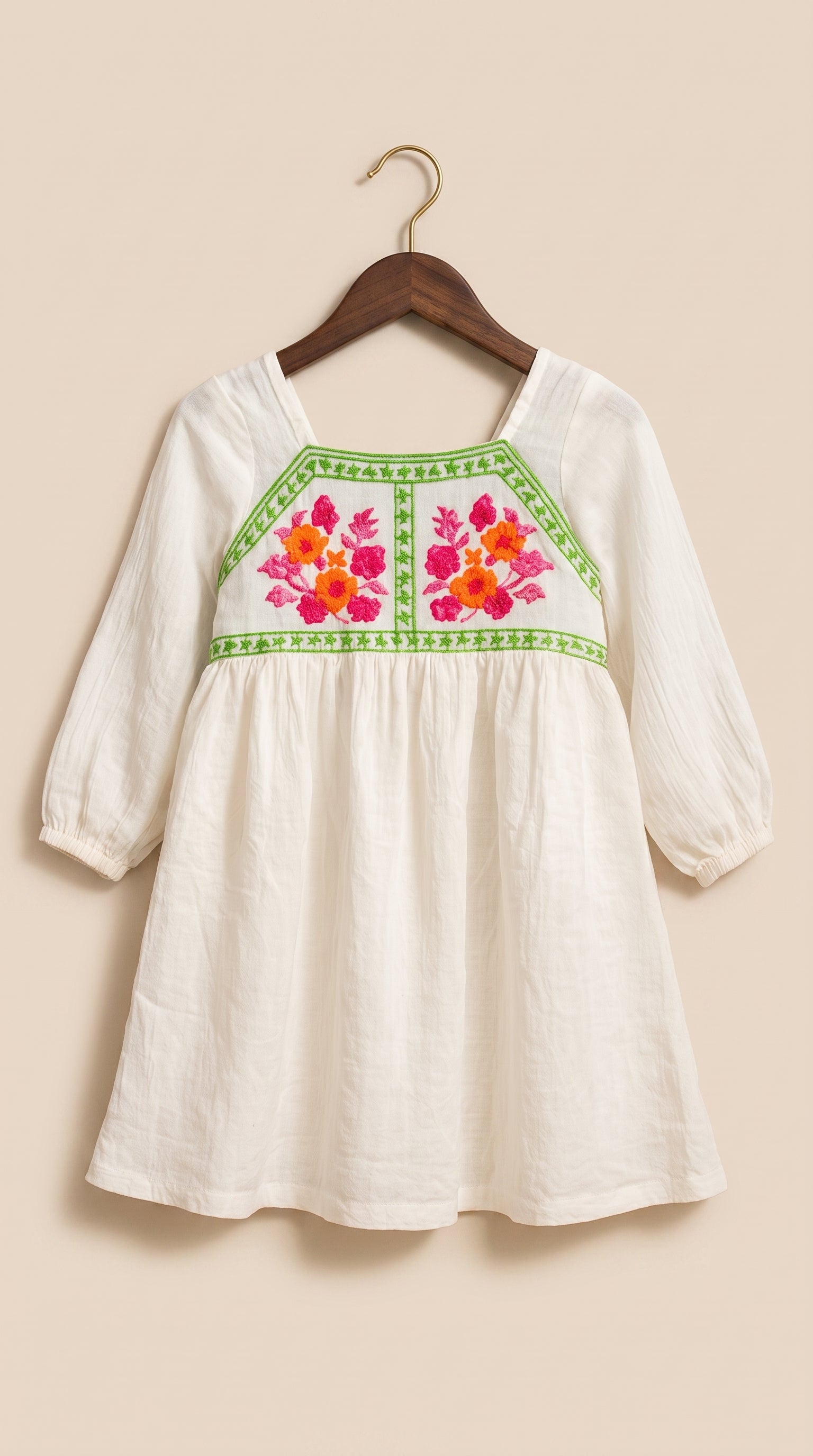 Floral Garden Cotton Dress