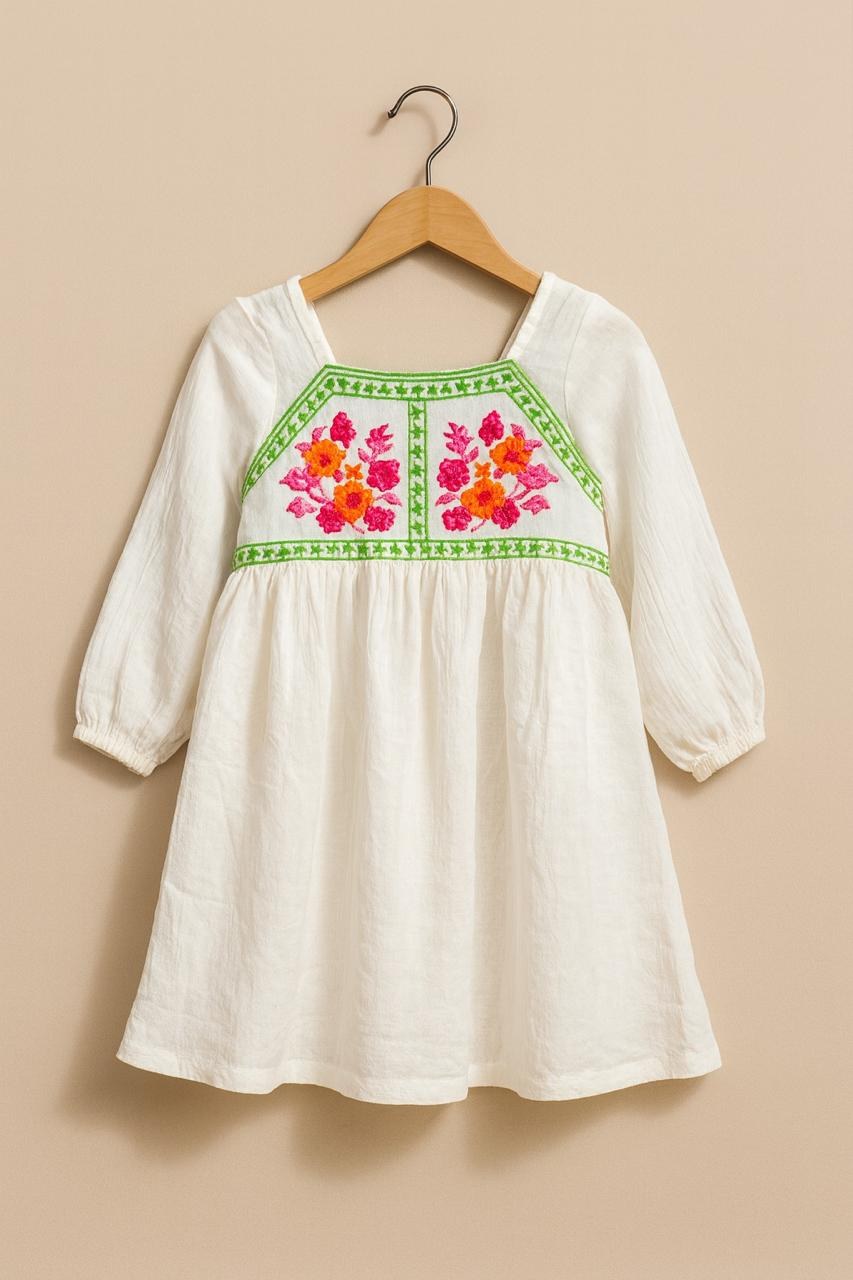 Floral Garden Cotton Dress
